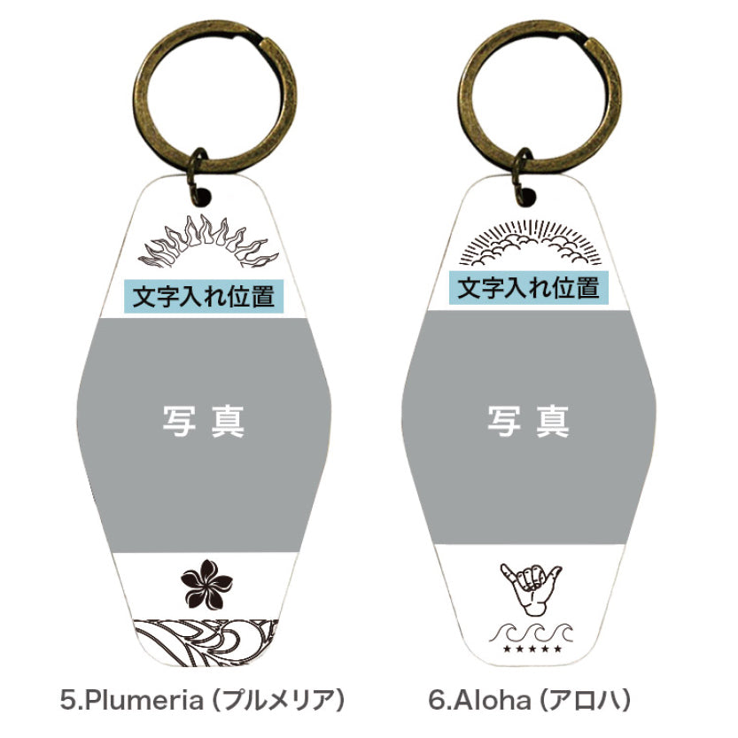 大好評！フォトキーホルダー木製【写真入り】