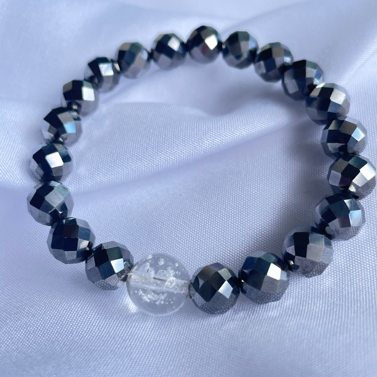 inori ブレスレット（テラヘルツ）/塩珠一粒