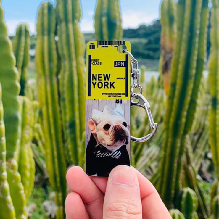 人気上昇中！木製フォトキーホルダー【写真入り】　