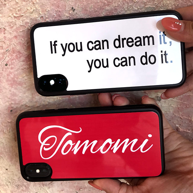 推しカラーで大好評！！スマホケース【iPhone全種対応】【名入れ０円】