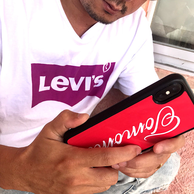推しカラーで大好評！！スマホケース【iPhone全種対応】【名入れ０円】
