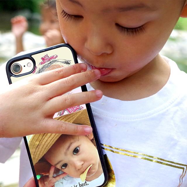 スマホで撮った写真がiPhoneケースに・・・【iPhone全機種】